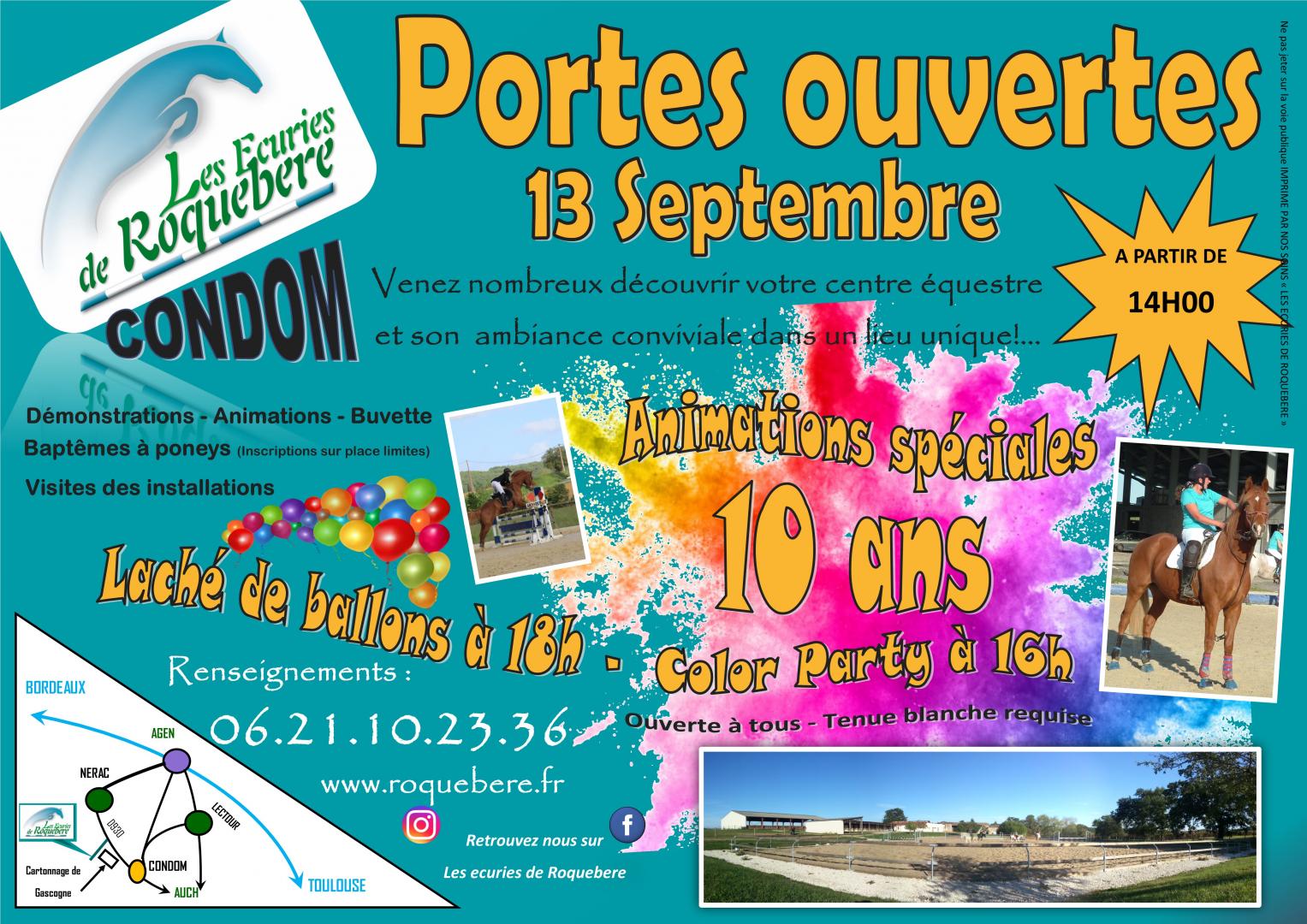 Portes ouvertes 10 ans
